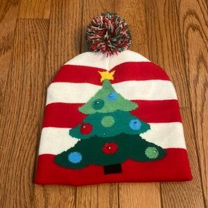 light up christmas hat
